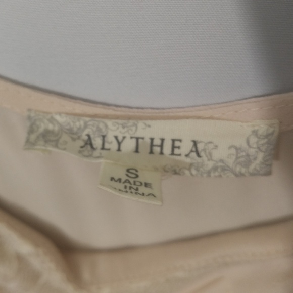 Cream Alythea Size Small Sleeveless Dress - Picture 4 of 6